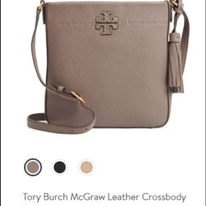 Tory Burch McGraw Leather Crossbody Tote